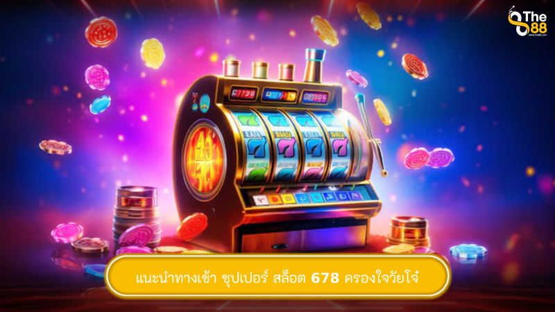 แนะนำทางเข้า ซุปเปอร์ สล็อต 678 ครองใจวัยโจ๋