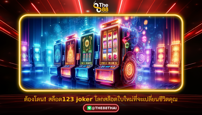 ต้องโดน! สล็อต123 joker โลกสล็อตใบใหม่ที่จะเปลี่ยนชีวิตคุณ